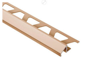 Schluter Reno-U 8' Satin Copper Profile Schluter Reno-U 8' Satin Copper Profile
