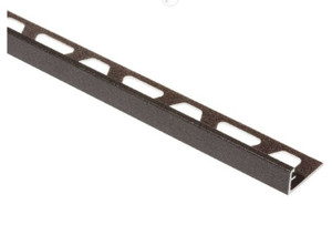 Schluter Jolly 8' Dark Anthracite Profile Schluter Jolly 8' Dark Anthracite Profile