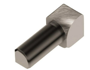 Schluter Rondec 90 Degree Inside Corner Brushed Nickel Schluter Rondec 90 Degree Inside Corner Brushed Nickel