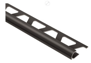 Schluter Rondec 8' Graphite Profile Schluter Rondec 8' Graphite Profile