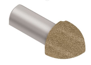 Schluter Rondec 90 Degree Outside Corner Beige Schluter Rondec 90 Degree Outside Corner Beige