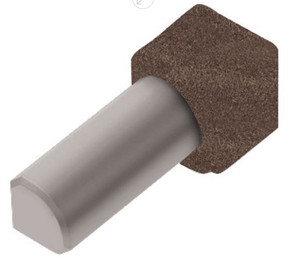 Schluter Rondec 90 Degree Inside Corner Bronze Schluter Rondec 90 Degree Inside Corner Bronze