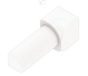 Schluter Rondec PVC 90 Degree Inside Corner Bright White Schluter Rondec PVC 90 Degree Inside Corner Bright White