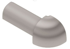 Schluter Rondec PVC 90 Degree Outside Corner Classic Grey Schluter Rondec PVC 90 Degree Outside Corner Classic Grey