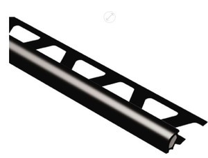 Schluter Rondec 8' PVC Black Profile Schluter Rondec 8' PVC Black Profile
