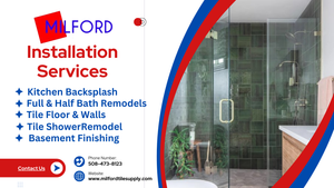 Kitchen Tile Backsplash Installation in Medway , MA – Milford Tile
Transform your kitchen with professional tile backsplash installation in Medway , MA from Milford Tile, the trusted local experts in high-quality kitchen upgrades. We specialize in designing and installing new wall tile, custom mosaic tile backsplashes, subway tile backsplashes, and modern stone or glass tile layouts that add style, durability, and value to your home. Our full-service kitchen tile team handles everything—layout, design, surface prep, waterproofing, tile setting, grouting, and finishing—to deliver a seamless, long-lasting backsplash that elevates your entire kitchen.

Whether you're updating an older kitchen or completing a full remodel, Milford Tile provides precise craftsmanship and premium materials for stunning results. We install ceramic tile, porcelain tile, mosaic tile sheets, herringbone tile designs, accent borders, and custom cut tile to match any kitchen style. Homeowners in Medway , MA rely on us for fast service, clean installations, and top-quality results that stand the test of time.

Choose Milford Tile for your kitchen backsplash installation, wall tile installation, and custom mosaic backsplash design in Medway , Massachusetts. Get a beautiful, durable tile backsplash that protects your walls, brightens your kitchen, and enhances your home’s value.
