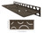 Schluter Shelf-W Curve Bronze SWS1 D6 TSOB