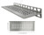 Schluter Shelf-W Square Stainless Steel SWS1 D3 EB