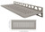 Schluter Shelf-W Square Greige SWS1 D3 TSBG