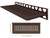 Schluter Shelf-W Square Bronze SWS1 D3 TSOB