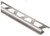 Schluter Rondec 8' Brushed Chrome Profile