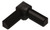 Schluter Rondec Double-Leg 90 Degree Inside Corner Brushed Black