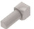 Schluter Rondec PVC 90 Degree Inside Corner Light Grey Schluter Rondec PVC 90 Degree Inside Corner Light Grey