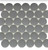 Roca CC Mosaics Plus 2" Dots Matte Gray 12 x 12 Mosaic 