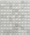 Roca Rockart Square Carrara 12 x 12 Marble Mosaic 