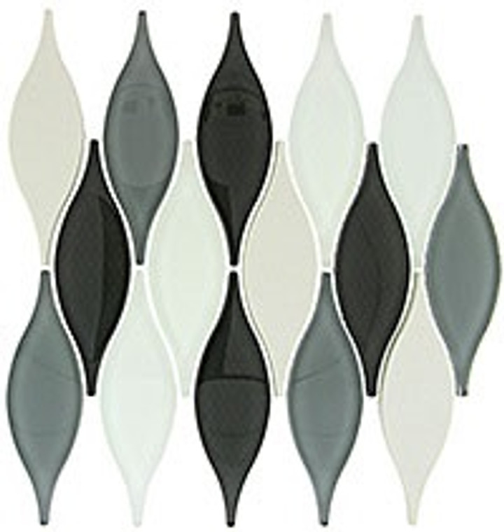 GT Glass Chandelier Ascot Grey CHS-215