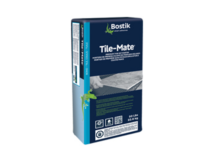 Bostik Tile-Mate Premium Thin Set Mortar Gray 30850755