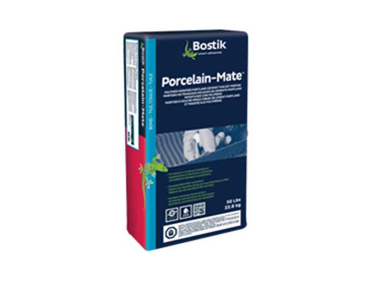 Bostik Porcelain-Mate Polymer-Modified Portland Cement Thin Set Mortar White 30850763