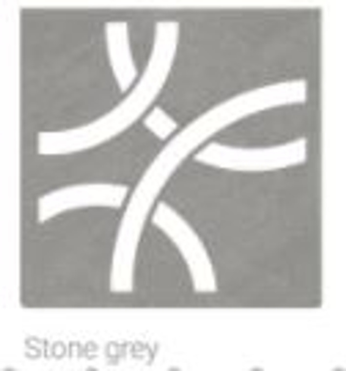 Schluter Kerdi Drain 4" Trendline Curve Stone Gray(TSSG) KDIF4 GRK TSSG D6 For 2" Outlet