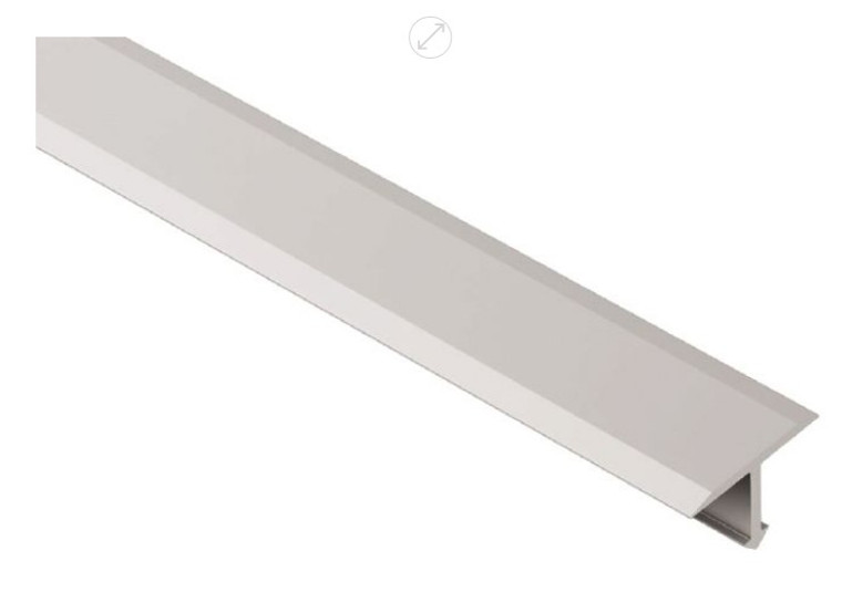 Schluter Reno-T 8' Satin Aluminum Profile 