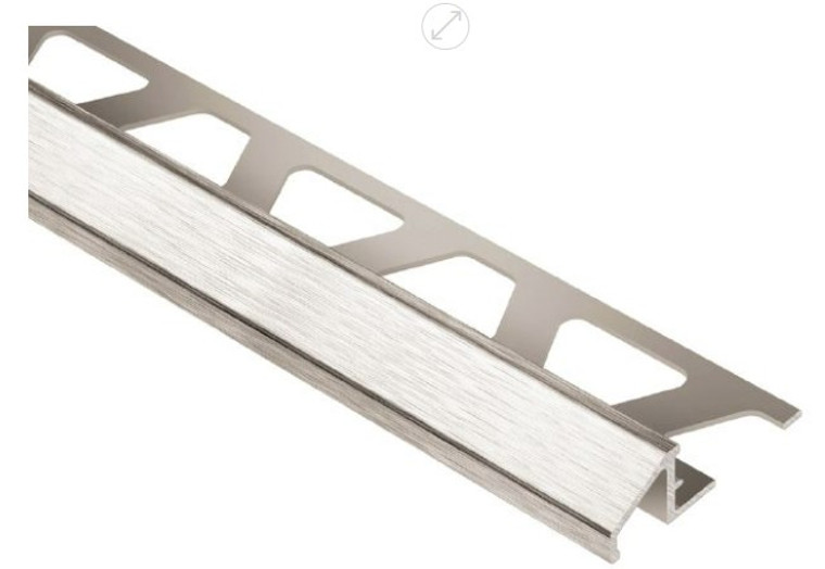 Schluter Reno-U 8' Brushed Nickel Profile