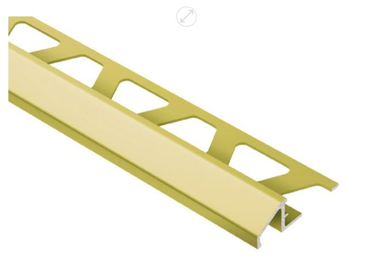 Schluter Reno-U 8' Satin Brass Profile