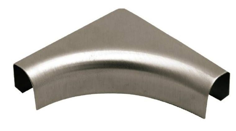 Schluter Rondec Sink Corner 1-1/2" Radius Stainless Steel