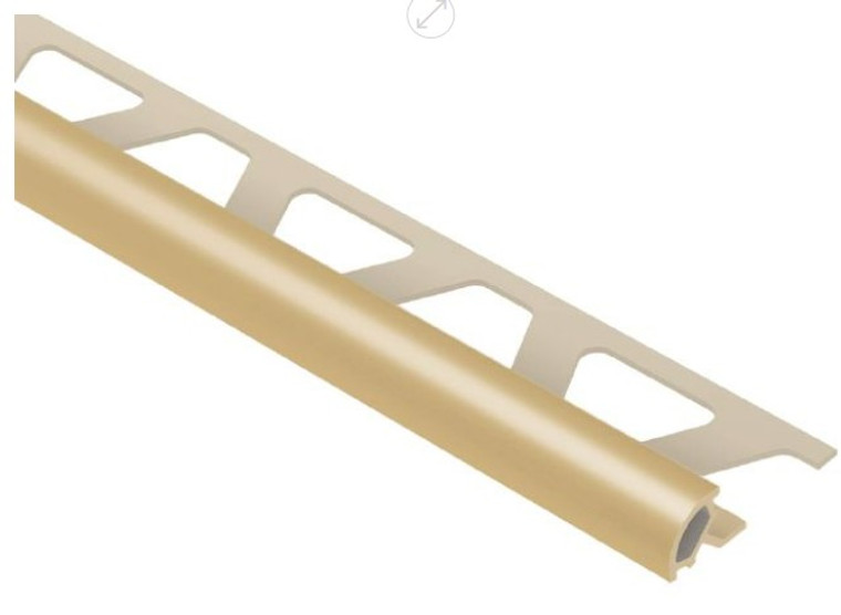 Schluter Rondec 8' PVC Light Beige Profile 