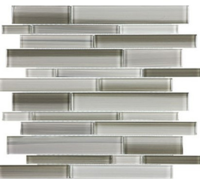 Anatolia Bliss Fusion Glass Random Strip Clay