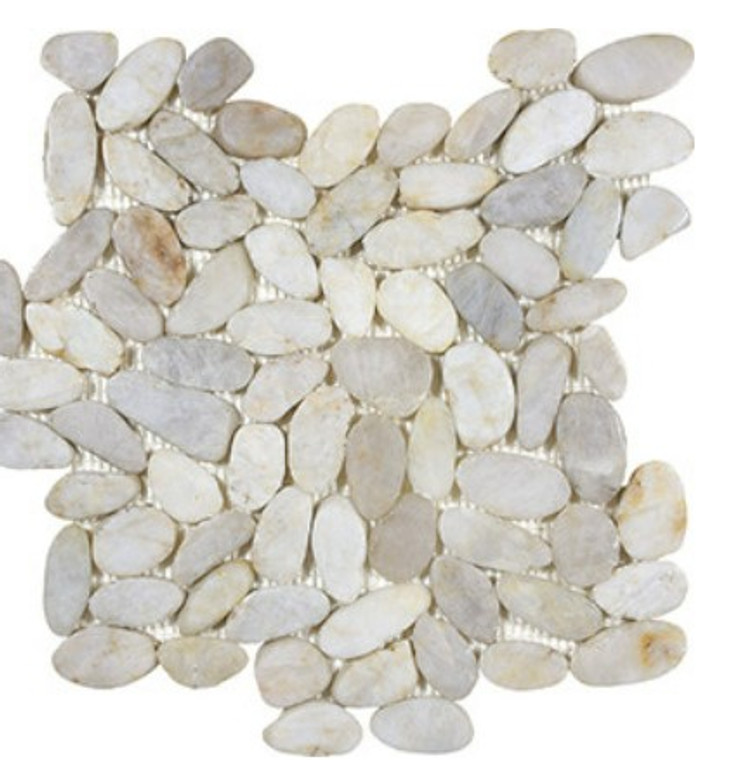 Anatolia Bliss Flat Stone Pebble Cream