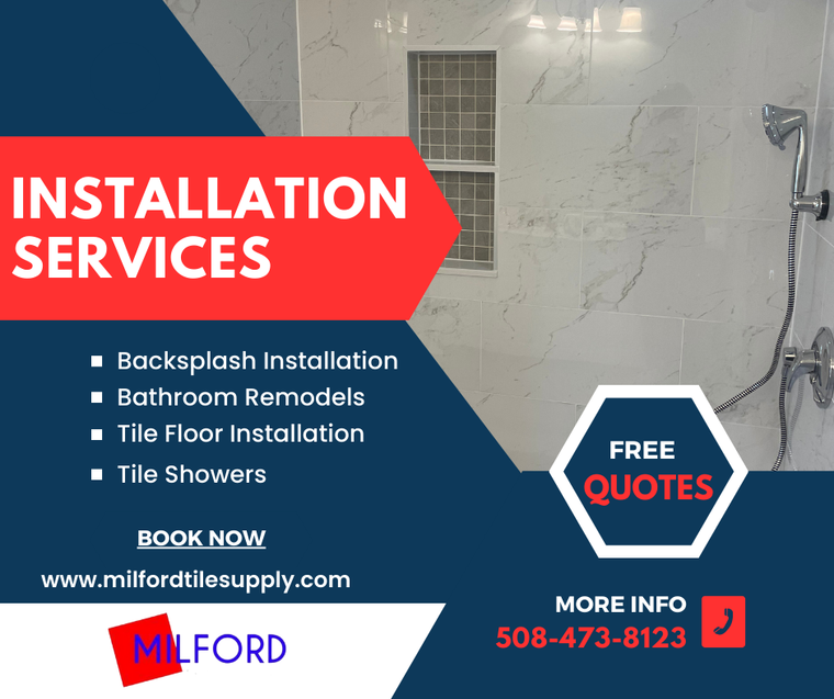 Milford Tile – Professional Tile Shower Installation in Hopedale , MA | Licensed & Insured General Contractor

Milford Tile is Hopedale , MA’s trusted licensed and insured general contractor specializing in high-quality tile shower installations, tub-to-shower conversions, and complete bathroom renovation services. Whether you need to remove an outdated bathtub, upgrade old plumbing, or install a fully waterproof walk-in shower system, Milford Tile delivers expert craftsmanship and durable, long-lasting results.

Our team provides custom tile showers, tile floors, and full waterproofing systems using industry-leading products designed to protect your home and enhance your bathroom’s value. From demolition and plumbing rough-ins to setting tile, grout, and finishing details, we handle every step of your new shower installation with precision and care.

Our Tile Shower Installation Services Include:
• Tub removal & tub-to-shower conversions
• New plumbing, drain adjustments & valve upgrades
• Complete waterproof shower systems (Schluter, Wedi, etc.)
• Custom tile shower walls, tile floors & shower niches
• Benches, curbs & linear drain installations
• Mold-resistant waterproofing & professional tile setting
• Fast, reliable scheduling from a licensed general contractor

Milford Tile proudly serves homeowners in Hopedale , MA and surrounding towns with professional tile installation, bathroom renovation, and custom shower construction. If you’re looking for a dependable contractor to install a new tile shower that’s beautiful, watertight, and built to last, Milford Tile is your local expert.

Contact Milford Tile today for a free estimate on tile shower installation in Hopedale , MA.