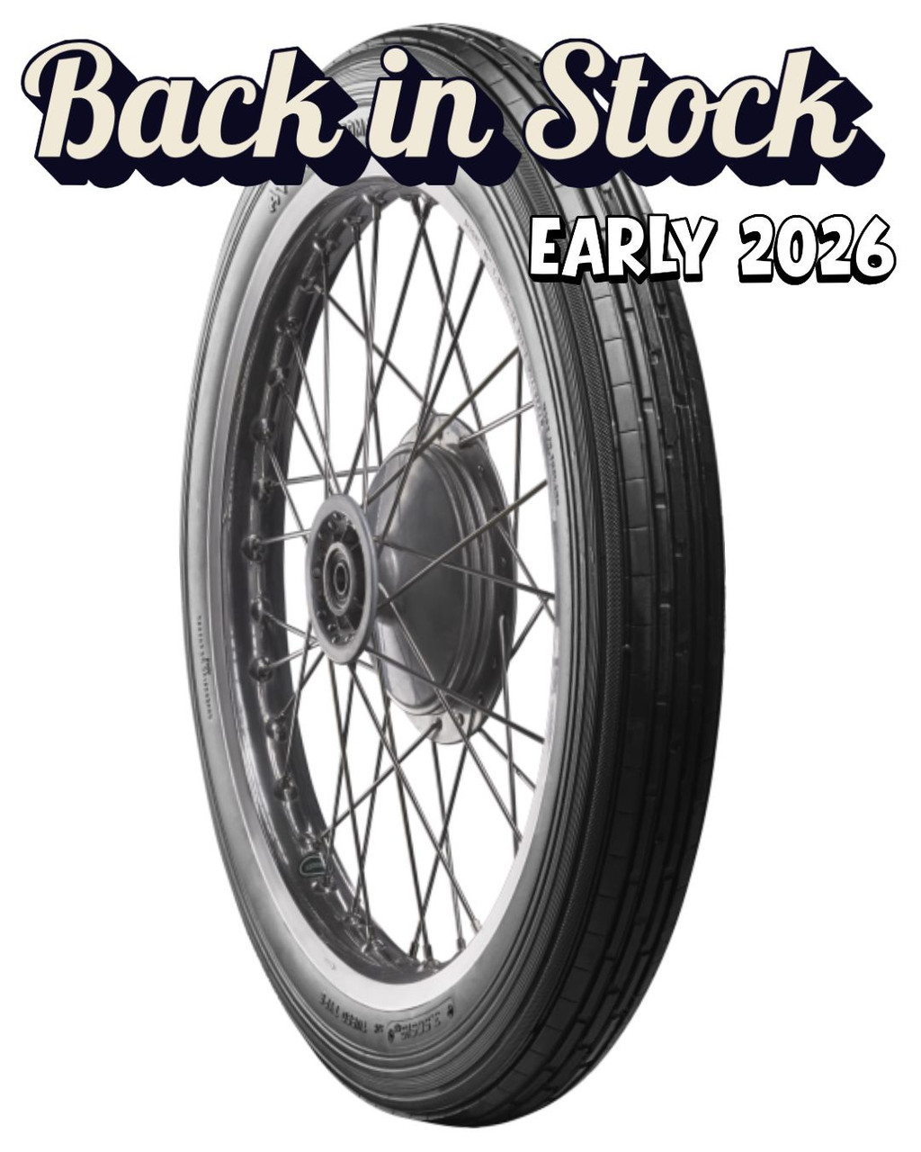 Avon 300-19 SM MKII Front - Antique Tyres