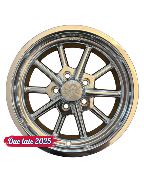 Staged - Vantage 15x4 1/2 Ford Polished (2 1/4" BS)