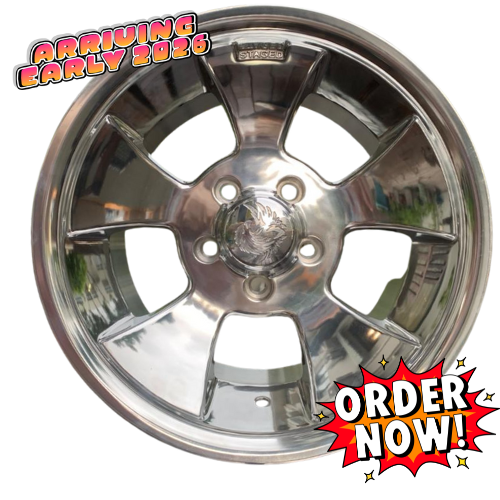 Staged - Breakout 15x8 Ford Polished (4 1/2 BS)