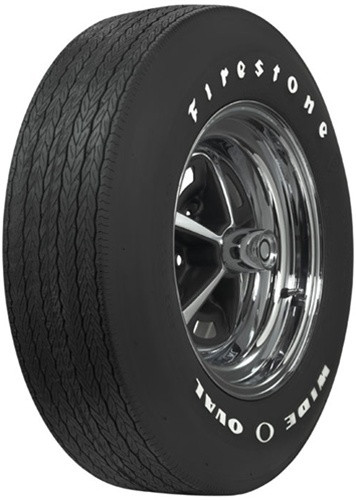 Firestone F70-15 Wide Oval Raised White Letter