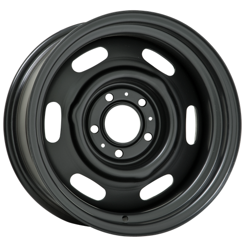 Chrysler Police 15x8 Satin Blk (4 1/2)