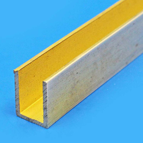 Brass U channel