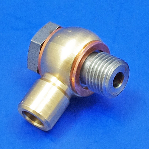 Banjo union - 1/4" BSP thread bolt, solder socket for 5/16" OD pipe