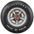 Firestone FR60-15 Wide Oval Raised White Letter (RADIAL)
