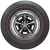 Firestone F70R15 Wide Oval Redline (RADIAL)