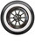 Staged Wheel Combo Coker Star Series 165R15 & 255/70R15