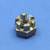 Shock absorber castle nut - 1/2" BSF