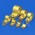 Brass 'P' clip – 15mm P clip