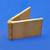 Brass door hinge - Undrilled, 2 1/2" x 4"