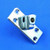 Striker plate and wedge for silent-travel lock - Cobra, Healey