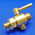 Straight in line tap - 1/8" BSP thread into tank, 1/4" BSP threaded outlet