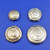 Lamp medallion - Rotax type – size F badge large size approx 25.6mm diameter