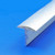 Alumininium strip - Offset tee section 22mm top x 19mm flange