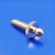 Tenax snap fastener stud - Long wood screw thread without shoulder