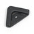 Rubber bonnet corner - with metal bonded insert